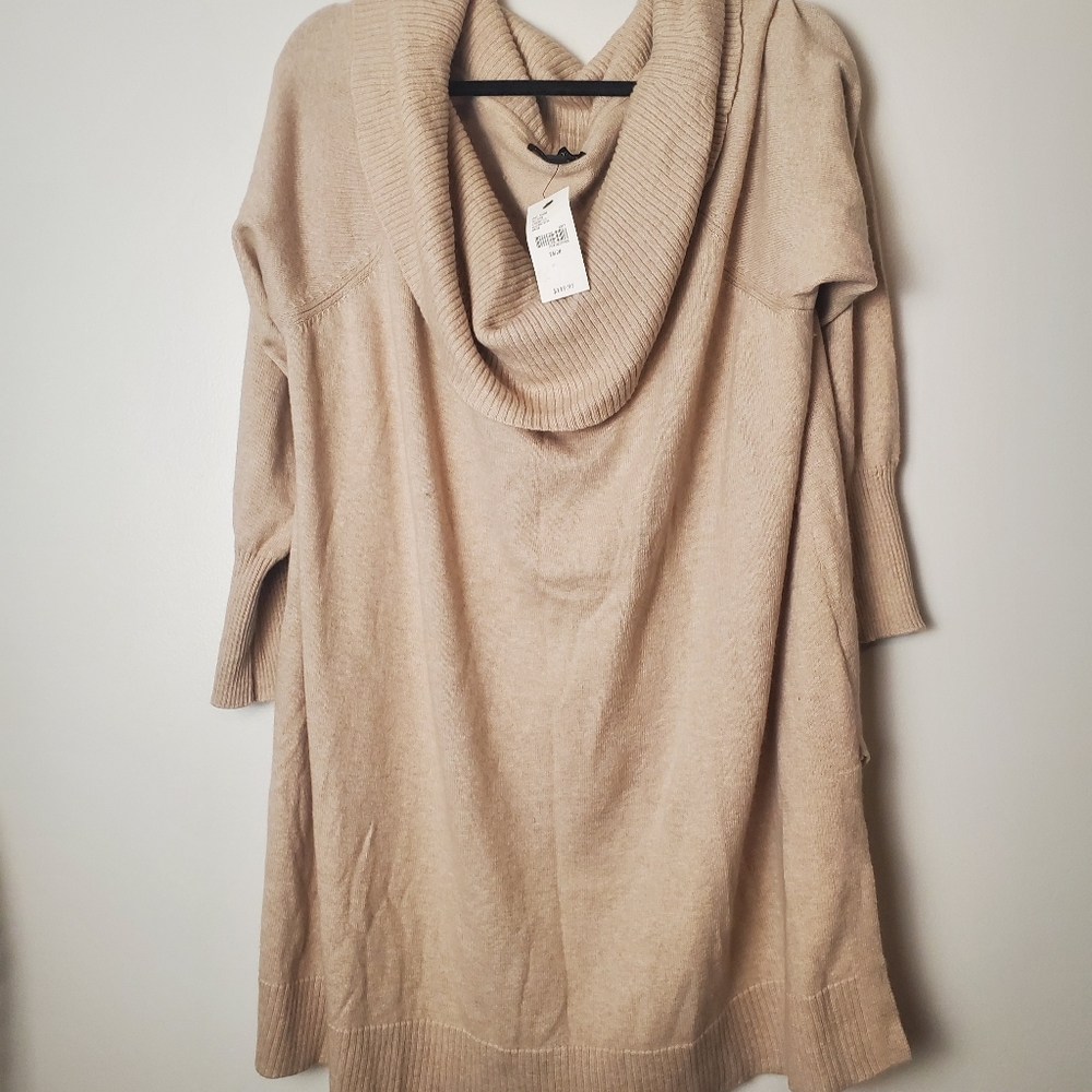 LANE BRYANT COWL NECK SWEATER NWT